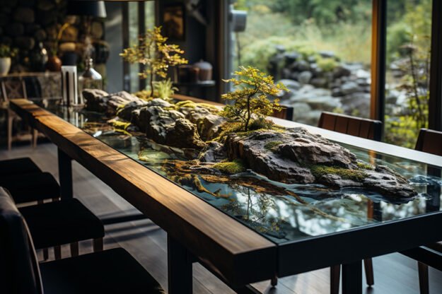 Nature-Inspired Organic Table