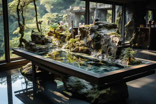 Nature-Inspired Organic Table: A Vision of Natural Elegance
