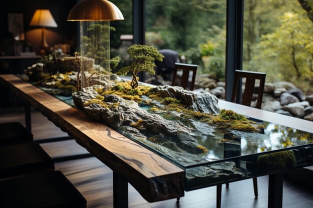 Nature-Inspired Organic Table