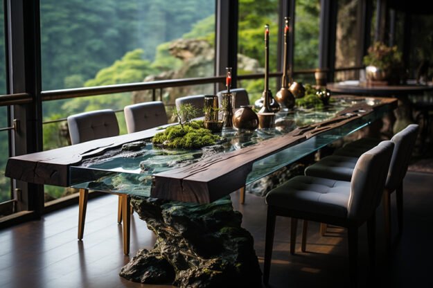 Nature-Inspired Organic Table
