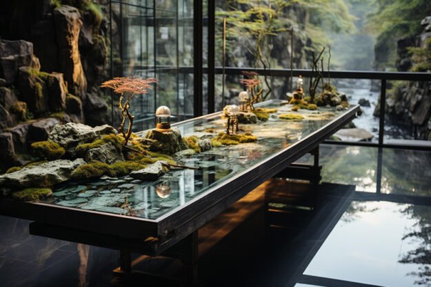 Nature-Inspired Organic Table: Elevate Your Space with Serenity and Style