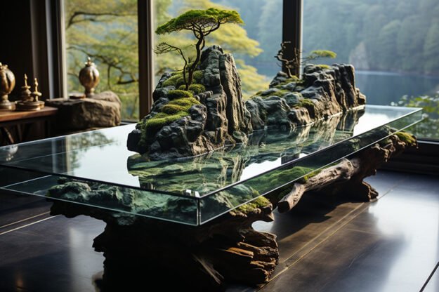 Nature-Inspired Organic Table: Elevate Your Living Space