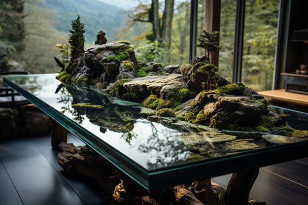 Nature-Inspired Organic Table