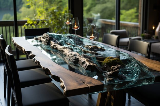 Nature-Inspired Organic Table: Transform Your Space with Timeless Elegance