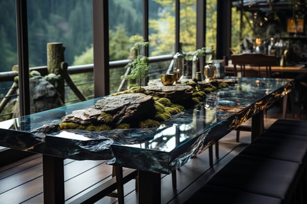 Nature-Inspired Organic Table