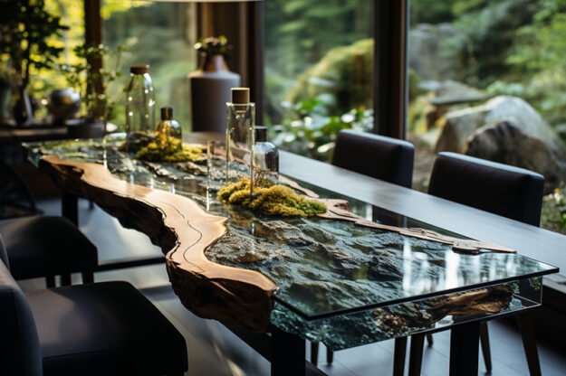 Nature-Inspired Organic Table