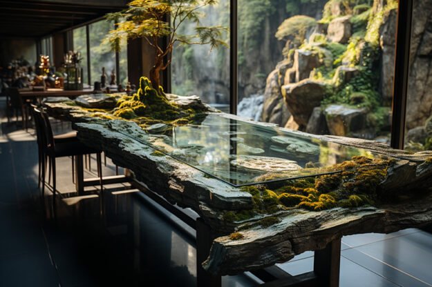 Nature-Inspired Organic Table