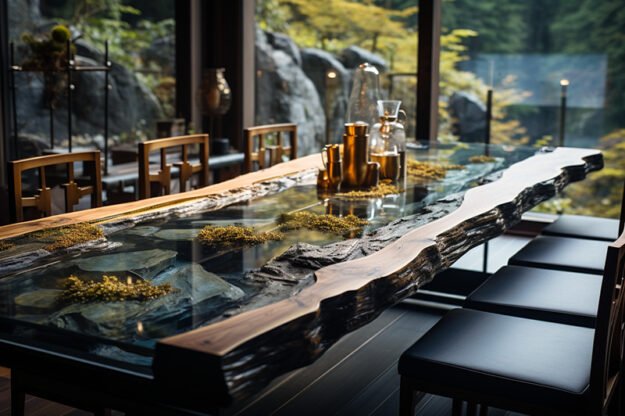 Nature-Inspired Organic Table: Elevate Your Space