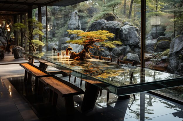 Nature-Inspired Organic Table