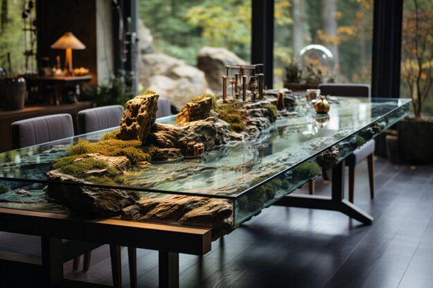 Nature-Inspired Organic Table: Elevate Your Space