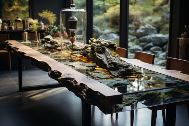 Nature-Inspired Organic Table