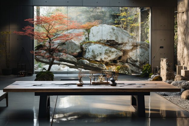 Nature-Inspired Organic Table