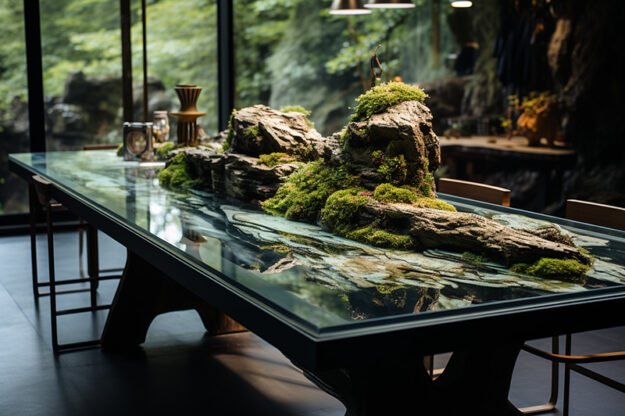 Nature-Inspired Organic Table: Elevate Your Dining Experience