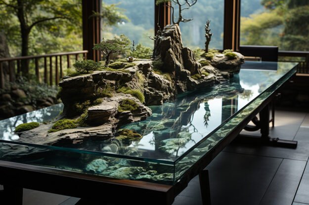 Nature-Inspired Organic Table: A Serenity in Design