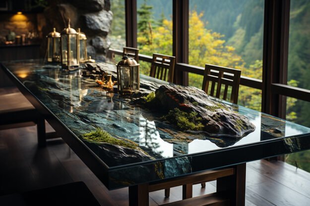 Nature-Inspired Organic Table: Elevate Your Dining Experience