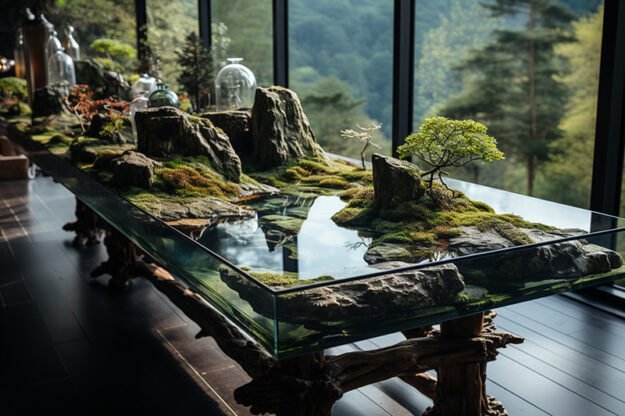 Nature-Inspired Organic Table
