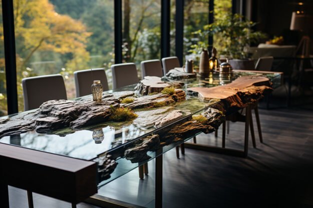 Nature-Inspired Organic Table
