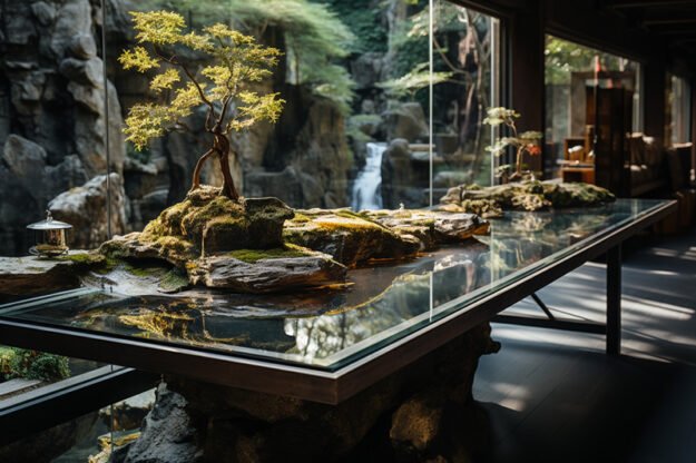 Nature-Inspired Organic Table