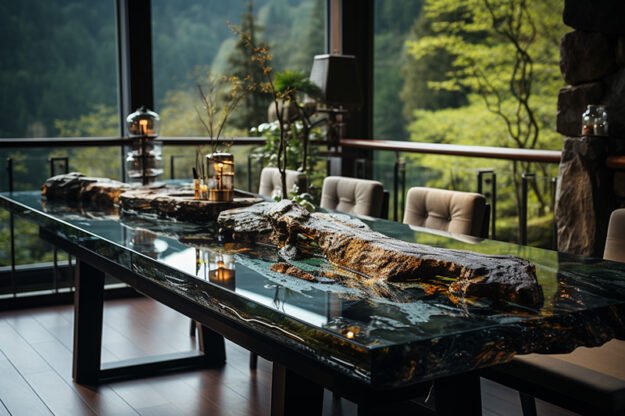 Nature-Inspired Organic Table: A Timeless Statement for Your Home