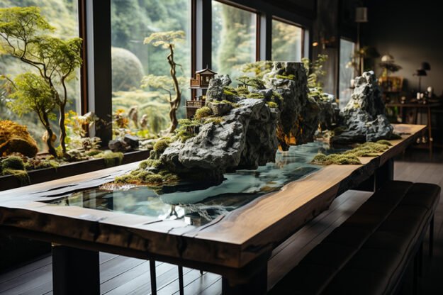 Nature-Inspired Organic Table