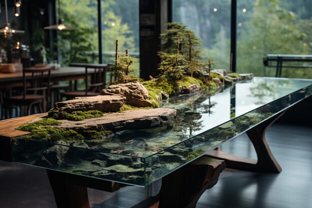 Nature-Inspired Organic Table