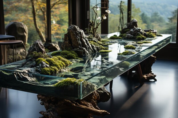 Nature-Inspired Organic Table: Elevate Your Space