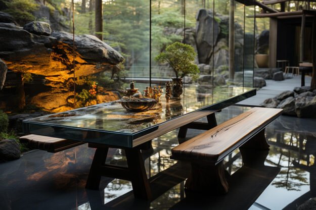 Nature-Inspired Organic Table