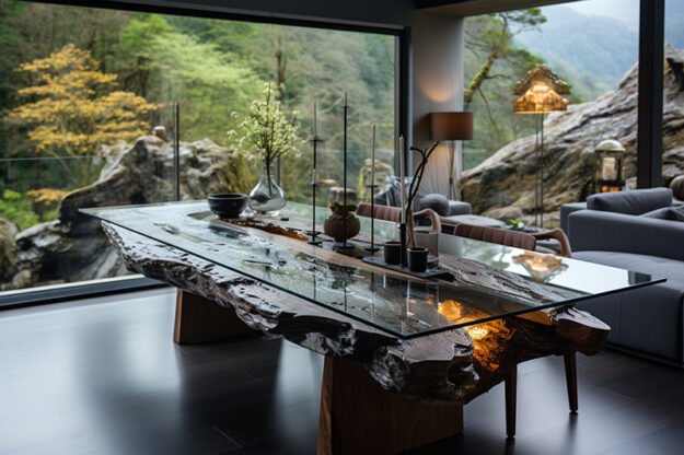 Nature-Inspired Organic Table