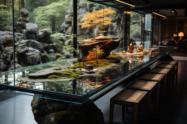 Nature-Inspired Organic Table: Elevate Your Dining Experience