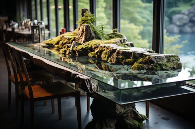 Nature-Inspired Organic Table