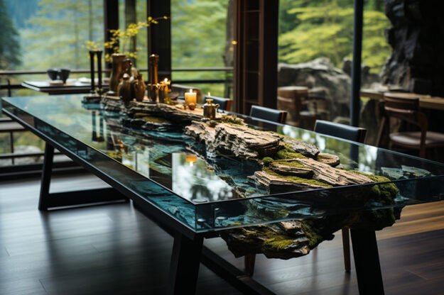 Nature-Inspired Organic Table: