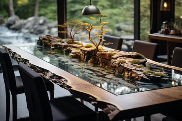 Nature-Inspired Organic Table