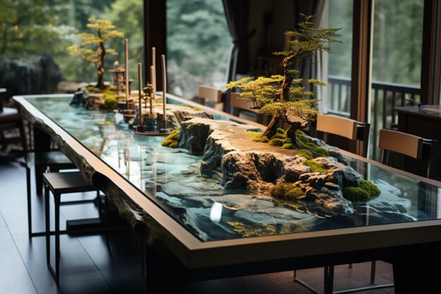 Nature-Inspired Organic Table