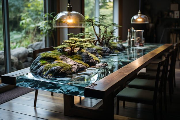 Nature-Inspired Organic Table