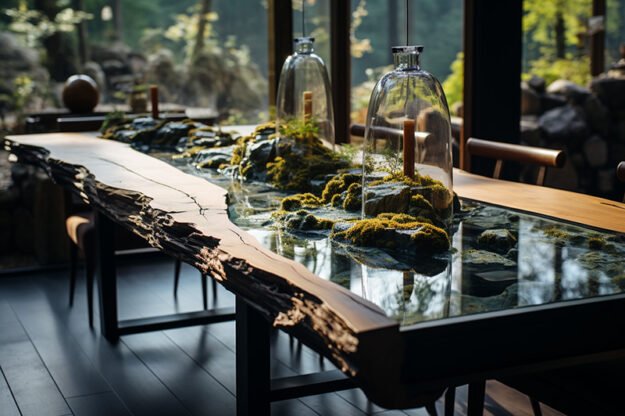 Nature-Inspired Organic Table