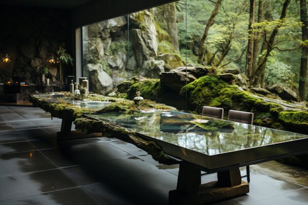Nature-Inspired Organic Table: