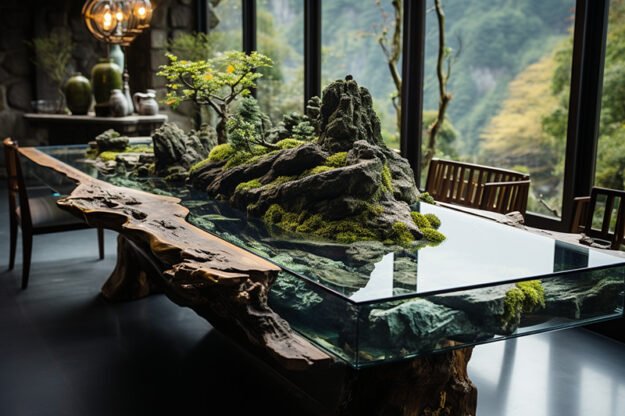 Nature-Inspired Organic Table – Elevate Your Space