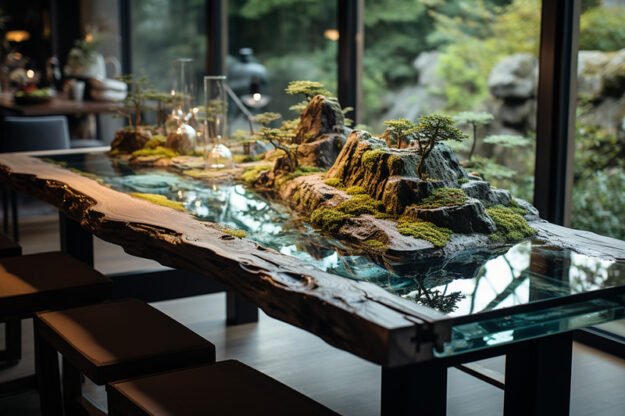 Nature-Inspired Organic Table: Transform Your Space into a Serene Sanctuary
