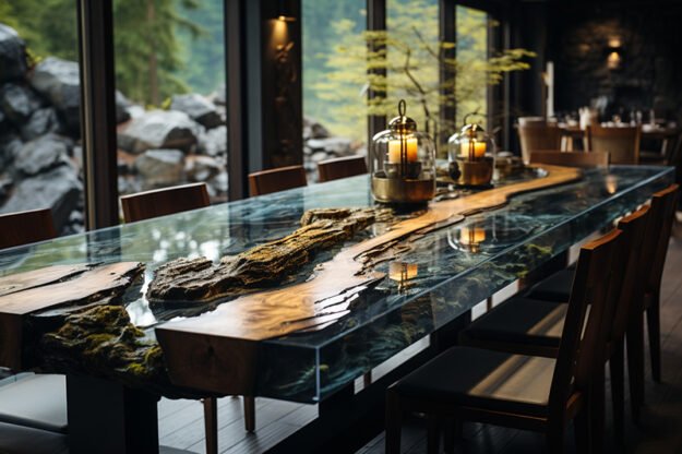 Nature-Inspired Organic Table: Elevate Your Space
