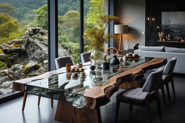 Nature-Inspired Organic Table
