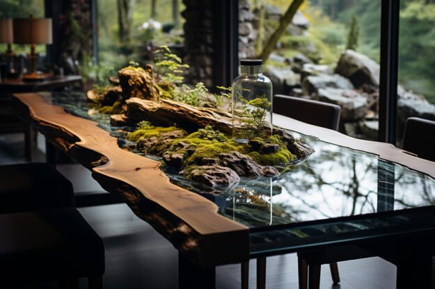 Nature-Inspired Organic Table: Transform Your Space