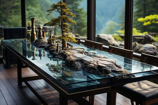 Nature-Inspired Organic Table