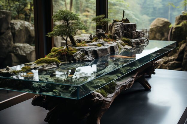 Nature-Inspired Organic Table: Elevate Your Space with Timeless Elegance
