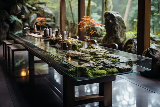 Nature-Inspired Organic Table: Elevate Your Space with Timeless Elegance