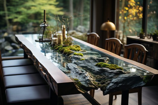 Nature-Inspired Organic Table