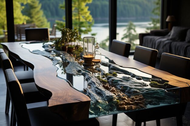 Nature-Inspired Organic Table