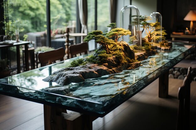 Nature-Inspired Organic Table: Elevate Your Space
