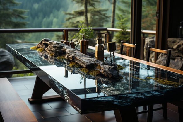 Nature-Inspired Organic Table: Elevate Your Dining Experience