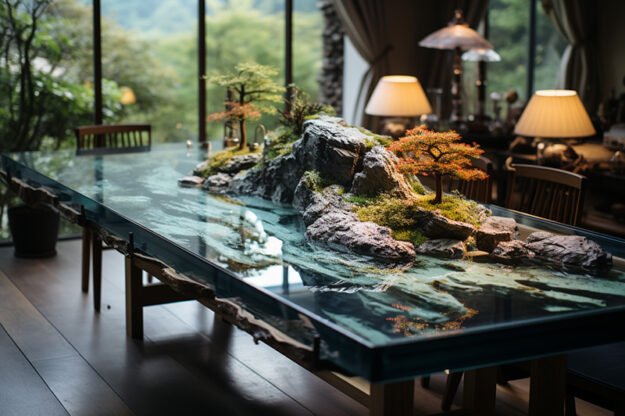 Nature-Inspired Organic Table
