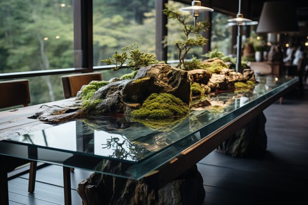 Nature-Inspired Organic Table: Elevate Your Space with Timeless Elegance